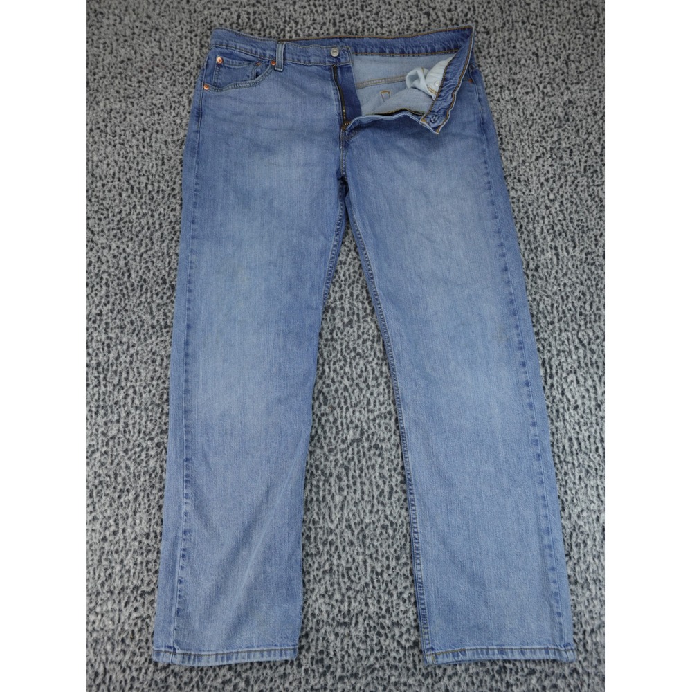 Levi Strauss & Co. 569 Regular Fit Jeans Mens 36x34 Blue Good Straight Leg Denim